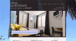 Desktop Screenshot of hotel-la-rotonde.com
